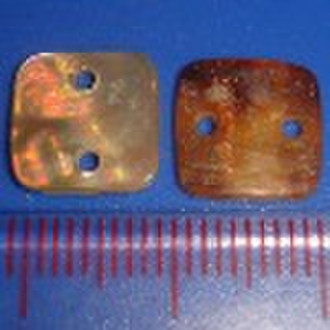Natural Square Japanese Akoya Agoya Shell Buttons