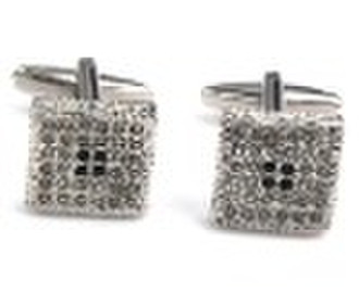 crystal cufflink