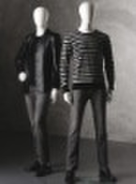 full-length high glossy male mannequins