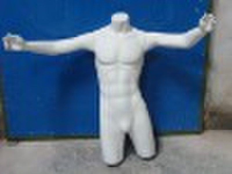 männlicher Torso Schaufensterpuppe