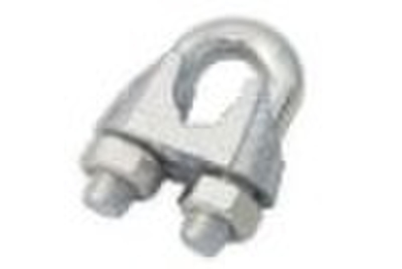 DIN 741 GALV MALLEABLE WIRE ROPE CLIPS