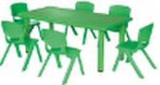 CC-4004 Baby-Plastik Tisch und Stuhl | Kindertisch ein