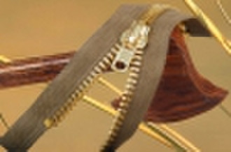 Long Chain and Finished Metal Zipper