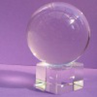 Clear crystal ball