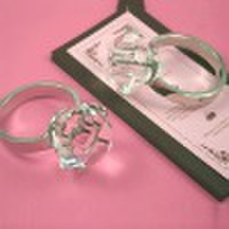 crystal napkin ring