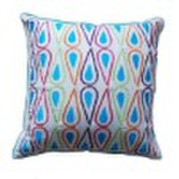 Embroidery suede for cushion