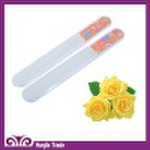 personal nail tool with glass material