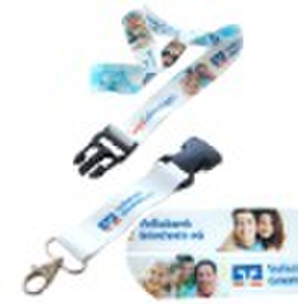 heat transfer printing lanyards/sublimation lanyar