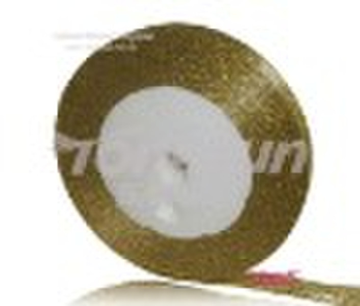 Golden Metallic Ribbon
