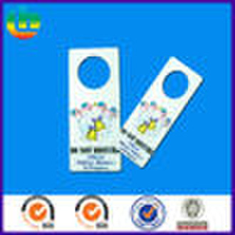 Plastic Hotel Door Hangers