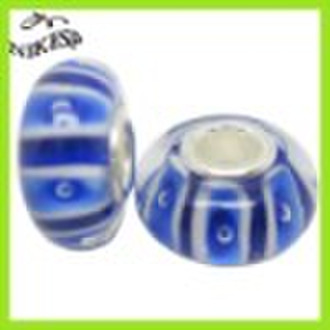 925 Sterling Silver Single Core Pandora Glass Bead