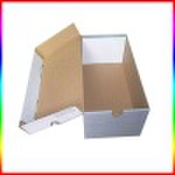 one piece corrugated shoe box