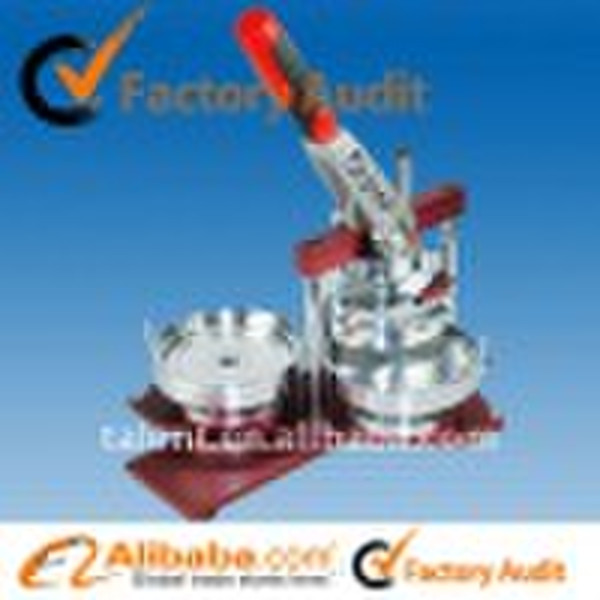 Round shape button making machine