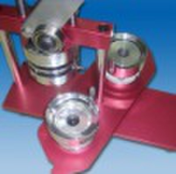 Round shape button making machine