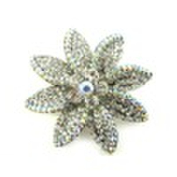 Flower Alloy Brooch