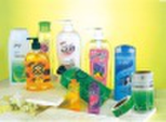 color bottle self adhesive label