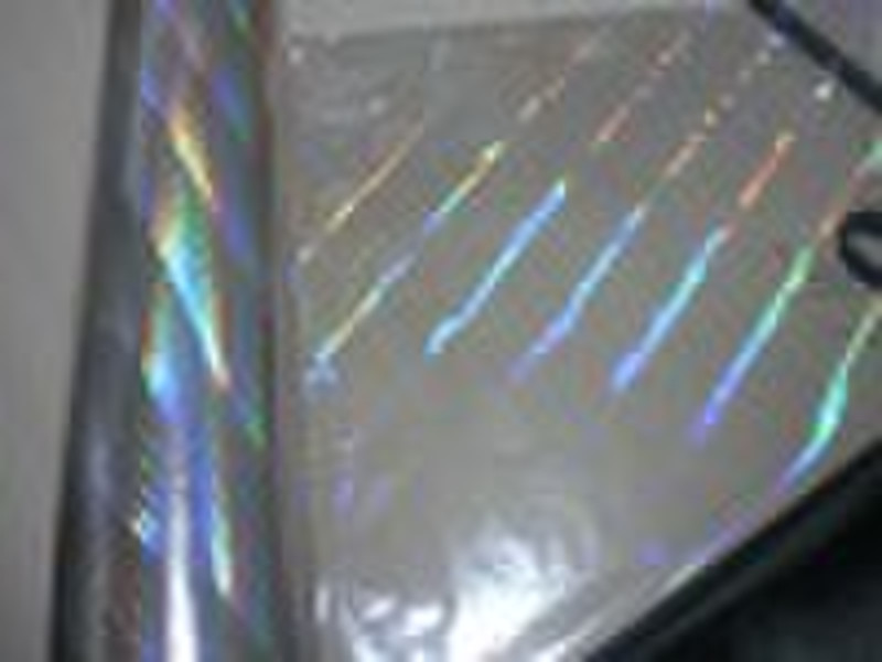 Transparency PET holographic film for lamination