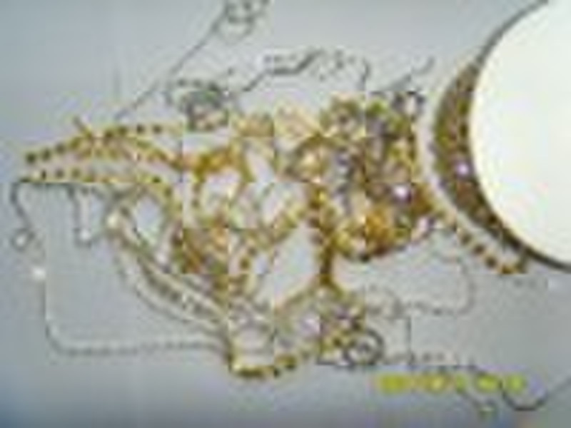 strass cup chain