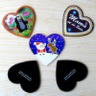 Fridge magnet with heart
