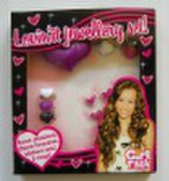 Promotional heart jewellry set