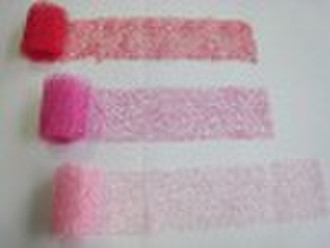 Silk mesh ribbon