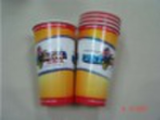 hot drink paper cup with handle