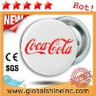 Dia 65mm Tin Printed Paper OES Button Badge