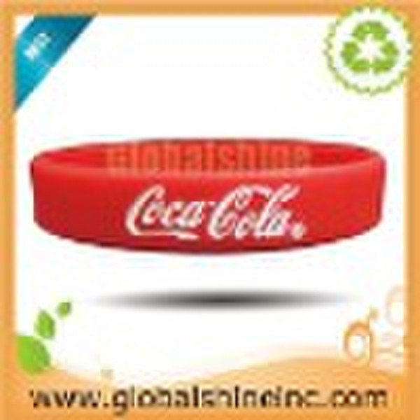 Promotional Customized Debossed Silicone Wristband