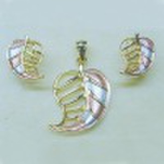 fashion alloy metal jewelry set