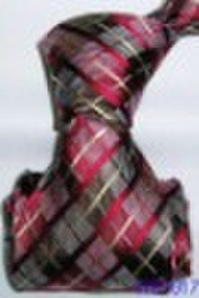 silk woven necktie