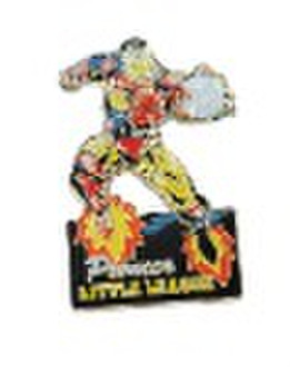 Iron soft enamel lapel pins