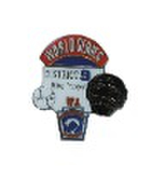 Iron soft enamel lapel pins