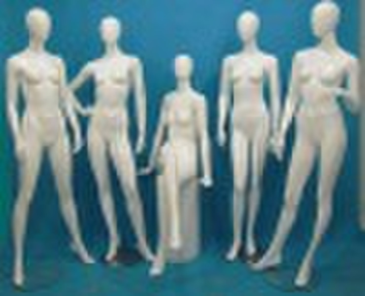 Fashion egg head female mannequins