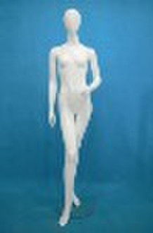 fiberglass female Mannequin with egg head