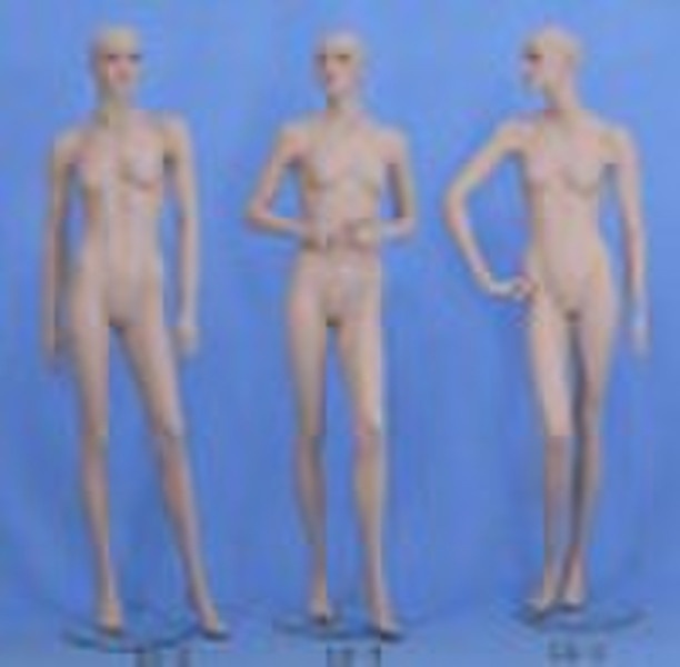 display fiberglass female mannequins