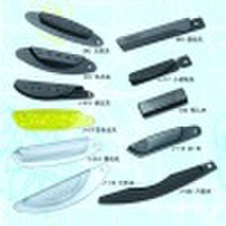 Plastic clip for paper file, stationery accessory