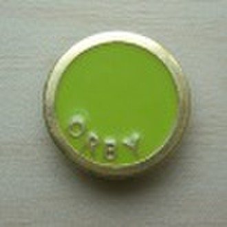 green snap button