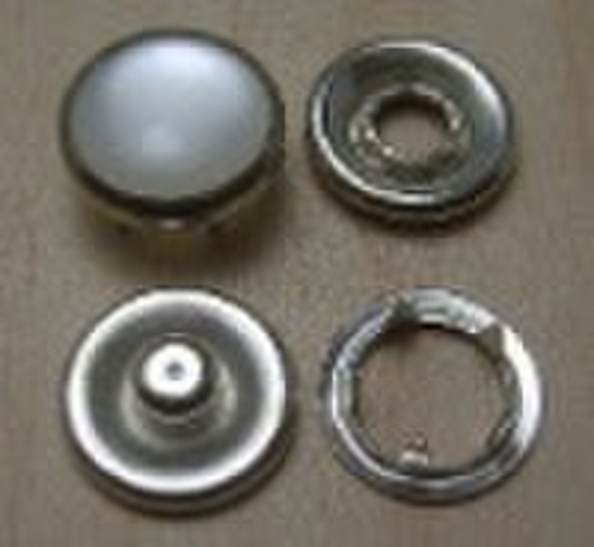 metal pearl snap button