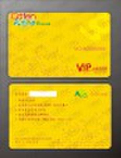 PVC VIP Card