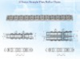 straight plate roller chain