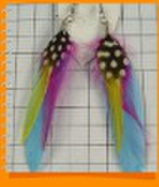 fashion feather earrings