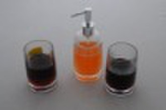 Acrylic soap dispenser for bathroom