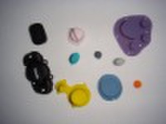 molded rubber/silicone button