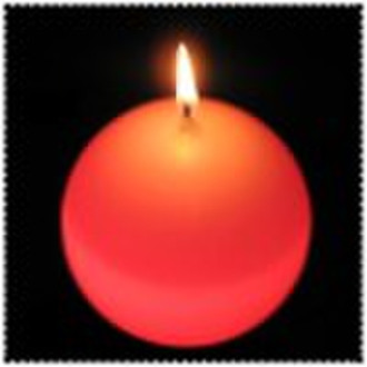 round shap color changing candle