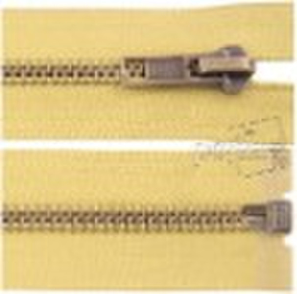 nicke free metal  zipper