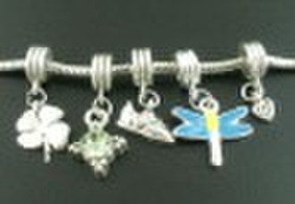 Mixed Pandora Charms Dangle Beads