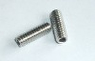 Stainless steel hex set screws