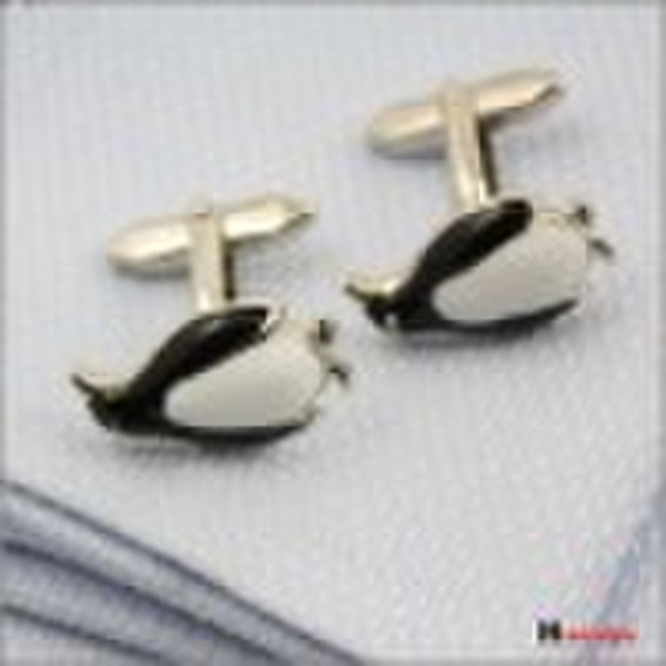 Penguin cuff links