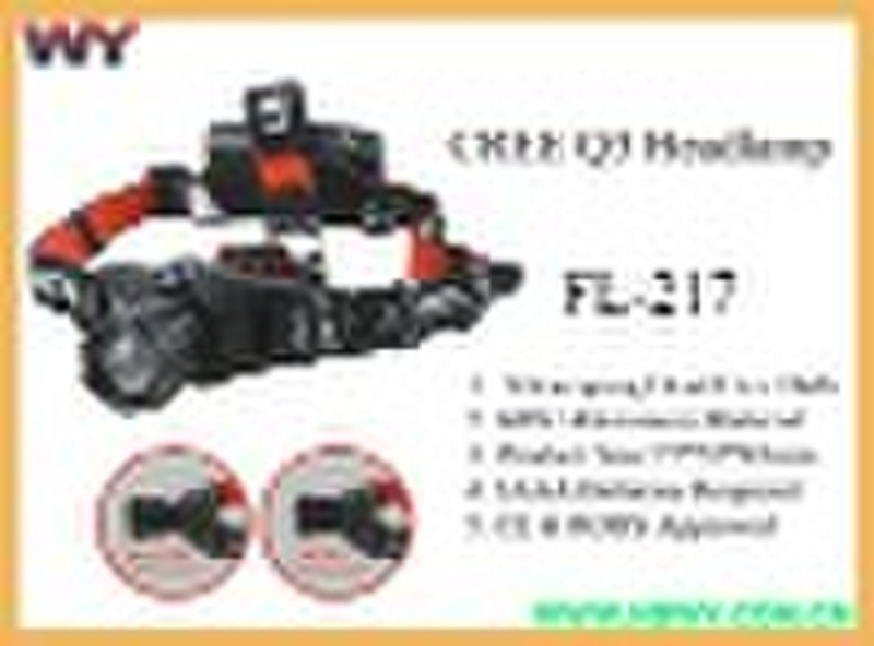 Cree Q3 LED Headlamp FL-217