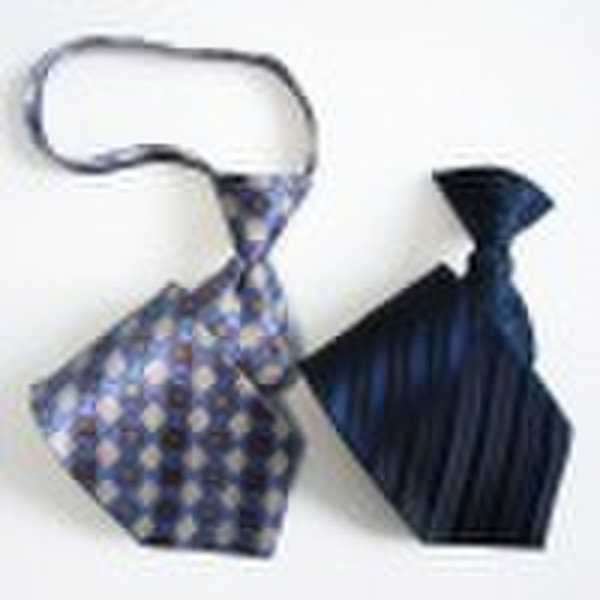 100% Polyester Zipper Necktie